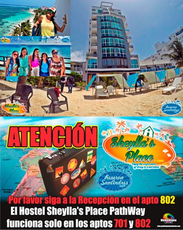 Hostel Sheylla'S Place Pathway San Andrés Exteriör bild